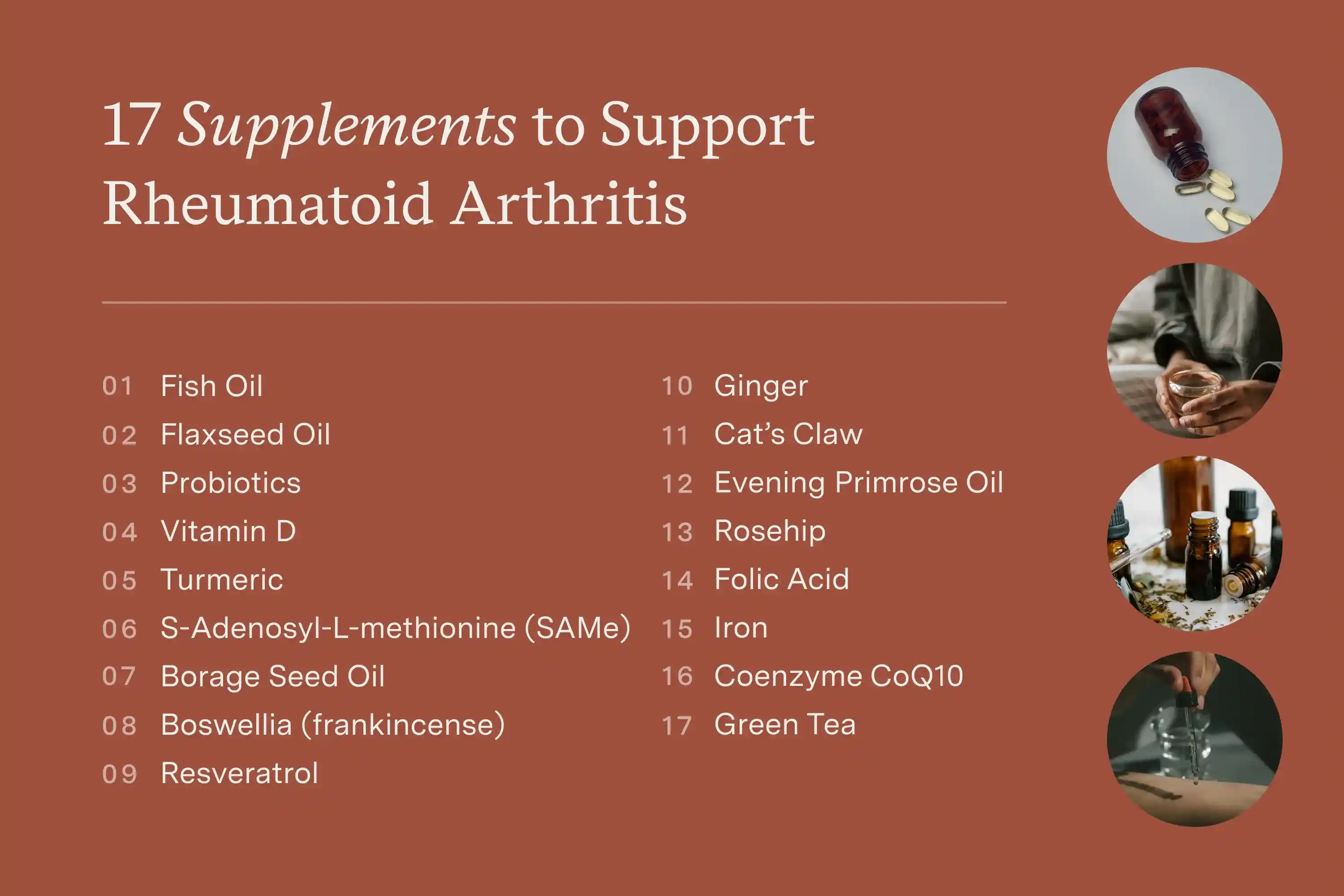 What Supplements Are Good For Rheumatoid Arthritis? The 17 Most